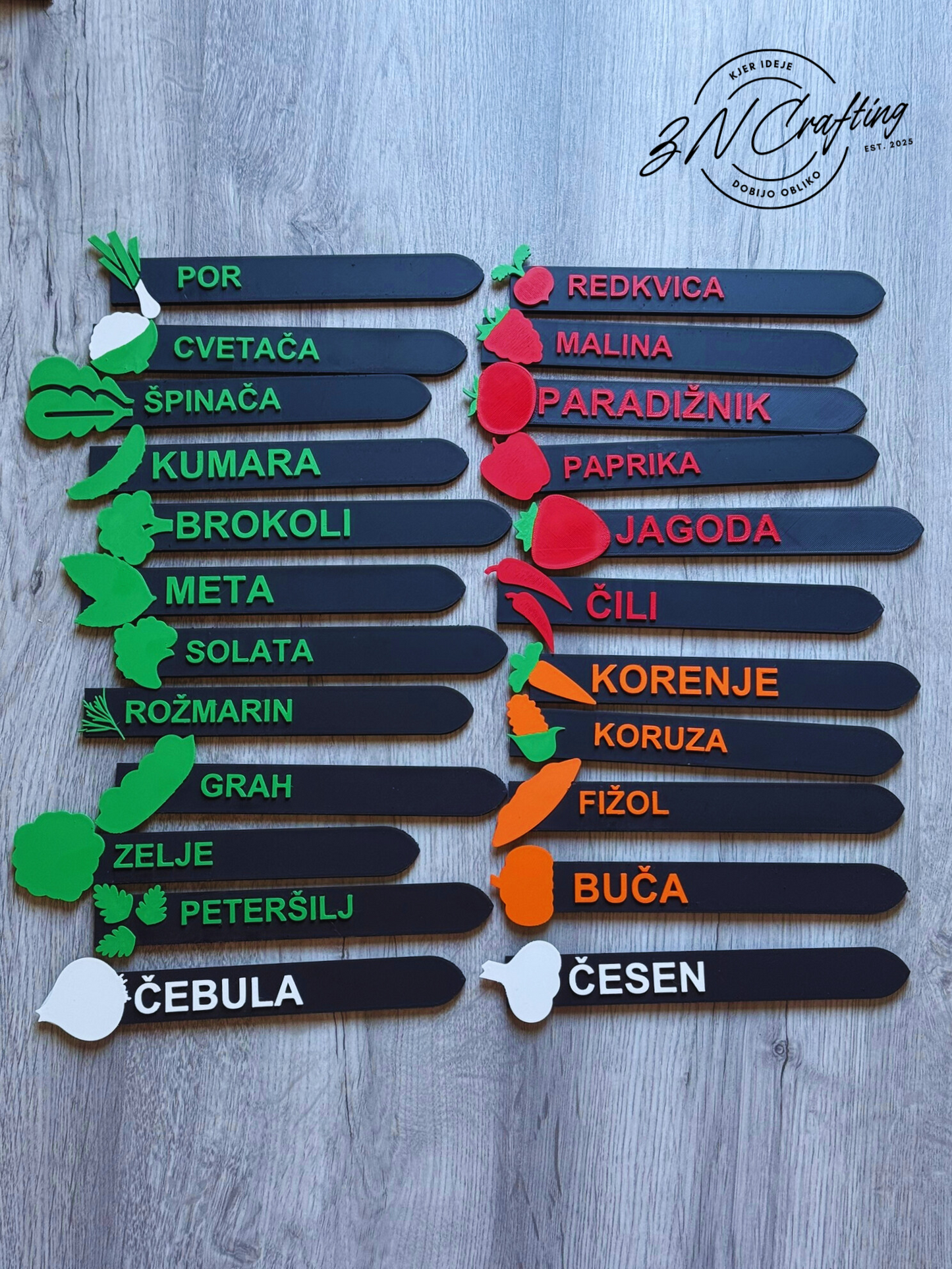 Vrtni markerji – prikupno in praktično